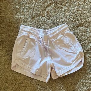 Kids Casual White Shorts